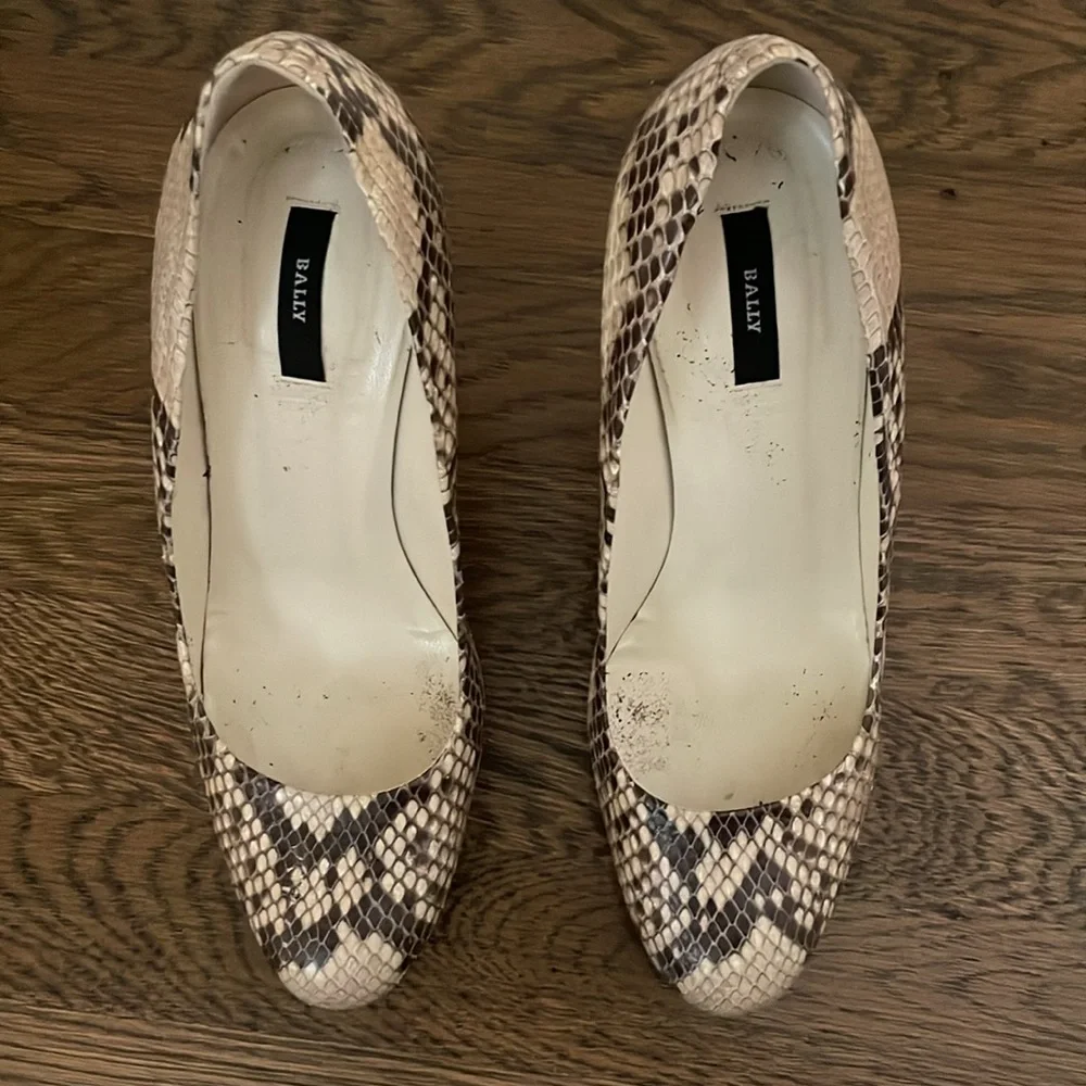 BALLY Python Heels - Picture 2 of 6